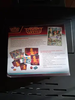 Pokemon Obsidian Flames Elite Trainer Box ETB New Sealed (Damaged) - Image 3