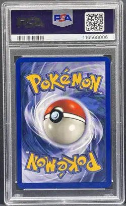 1999 Pokemon Jungle 1st Edition Pinsir Holo #9 PSA 8 - Image 2