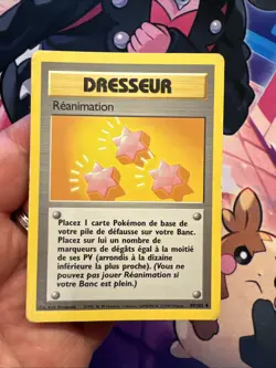 Carte Pokemon Francais Wizard Set De Base Reanimation 89/102 Dresseur - Image 2
