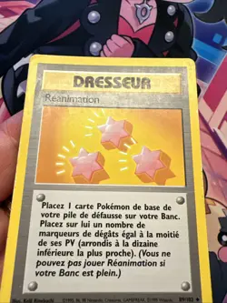 Carte Pokemon Francais Wizard Set De Base Reanimation 89/102 Dresseur - Image 3