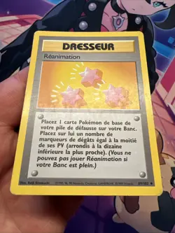 Carte Pokemon Francais Wizard Set De Base Reanimation 89/102 Dresseur - Image 4