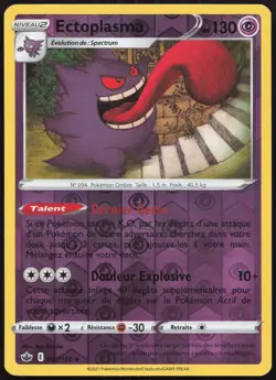 Carte Pokemon Ectoplasma 057/198 Reverse Regne de Glace Francais - Image 1
