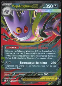 Carte Pokemon Mega-Ectoplasma-ex 056/094 Flammes Fantasmagoriques Francais - Image 1