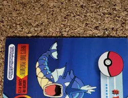 2000 Topps Pokemon TV Animation Edition Series 3 Holo Foil #130 Gyarados - Image 3