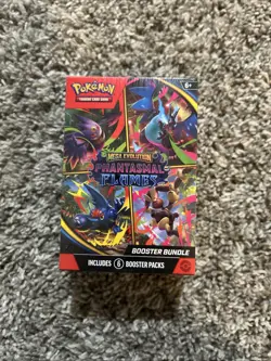 Pokemon TCG Mega Evolution Phantasmal Flames Booster Bundle New Sealed - Image 1