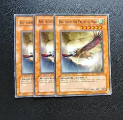 Yu-Gi-Oh - Roc From The Valley Of Haze X3 - Full Playset - Image 1