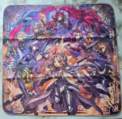 Mana Moon Tales of Ecclesia Pvramid 2-Player Cloth Playmat Amanda Lapalme Yugioh - Image 2
