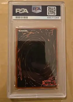 2002 YuGiOh Dark Magician SDY-006 1st Edition PSA 4 Glossy - Image 2