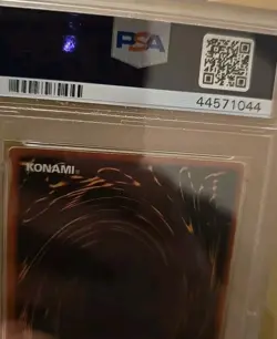 2002 YuGiOh Dark Magician SDY-006 1st Edition PSA 4 Glossy - Image 3