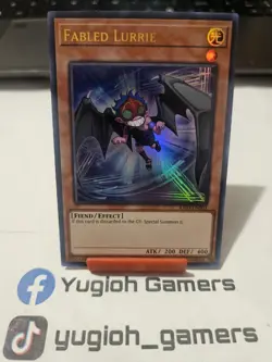 Yu-Gi-Oh Fabled Lurrie RA03 1st Edition Ultra Rare Light Played - Image 1