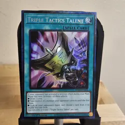 Triple Tactics Talent (PCR) RA01-EN063 Prismatic Collector's Rare Yu-Gi-Oh! - Image 1