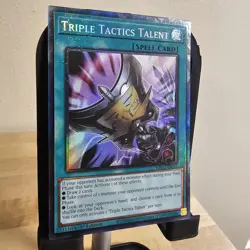 Triple Tactics Talent (PCR) RA01-EN063 Prismatic Collector's Rare Yu-Gi-Oh! - Image 2