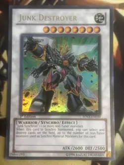 Yugioh: Junk Destroyer - 5DS3-EN039 - Ultra Rare - 1st Edition - LP - Image 1