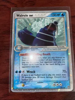 Pokemon TCG Walrein EX 99/108 Holo Rare Card Power Keepers NM - Image 1