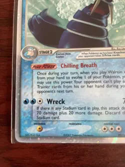Pokemon TCG Walrein EX 99/108 Holo Rare Card Power Keepers NM - Image 5