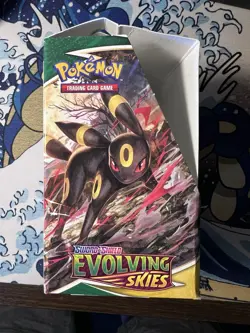 1x EMPTY - Pokemon TCG Sword & Shield Evolving Skies Booster Box - No cards - Image 3