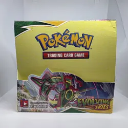 1x EMPTY - Pokemon TCG Sword & Shield Evolving Skies Booster Box - No cards - Image 1