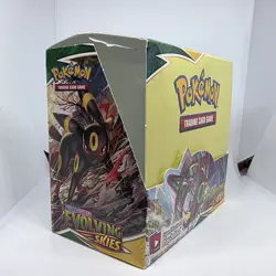 1x EMPTY - Pokemon TCG Sword & Shield Evolving Skies Booster Box - No cards - Image 2