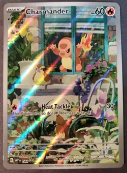 Charmander 044 Obsidian Flames ETB Promo Cards Black Star NM Fast Shipping - Image 1