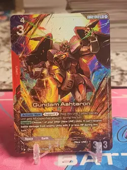 Gundam Ashtaron (R+) GD02-040 Gundam TCG Card Game - Dual Impact *English - Image 1