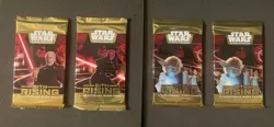 Star Wars Trading Card Game - Sith Rising Booster Packs Lot Of 4 - Image 1