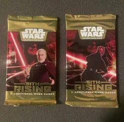 Star Wars Trading Card Game - Sith Rising Booster Packs Lot Of 4 - Image 2
