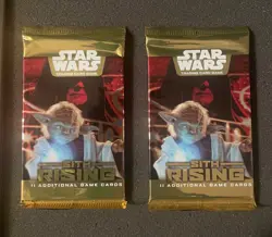 Star Wars Trading Card Game - Sith Rising Booster Packs Lot Of 4 - Image 3