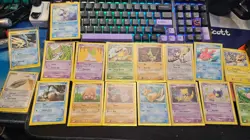 X17 vintage pokemon card lot - 2003 - 2008 2007 2009 onix abra seadra ralts#RW16 - Image 1