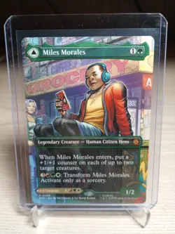 Miles Morales (0200) (Borderless) Marvel's Spider-Man Regular - Image 1