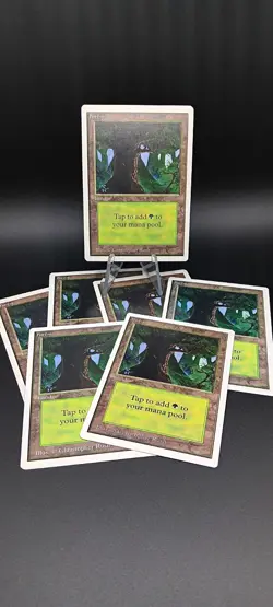 Magic the Gathering Forest Lot Of 7! 🔥 - Image 1