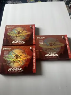 Avatar: The Last Airbender Collector Booster (Magic: The Gathering) 3 BOX LOT - Image 1
