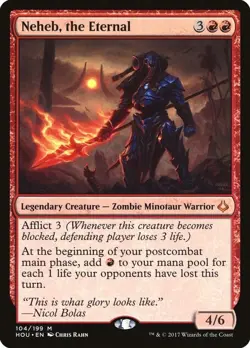 Neheb, the Eternal - Hour of Devastation (HOU) - NM - Magic The Gathering MTG - Image 1