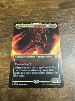 Fire Lord Azula (0334) (Borderless) Avatar: The Last Airbender NM - Image 1