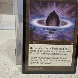 Lotus Petal | Magic Tempest | Ungraded | Lightly Played | Magic The Gathering - Image 5