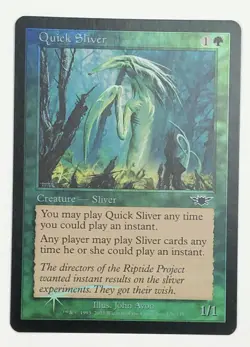 MTG QUICK SLIVER (FOIL) Legions (OldManMTG 001-461) - Image 1