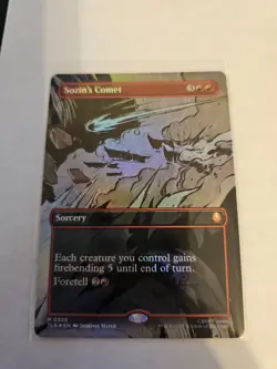 Sozin's Comet Borderless FOIL 0309 MTG Avatar: TLA Nm/M - Image 1