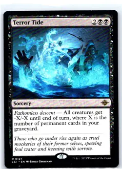 #127 Terror Tide The Lost Caverns of Ixalan Rare - Image 1