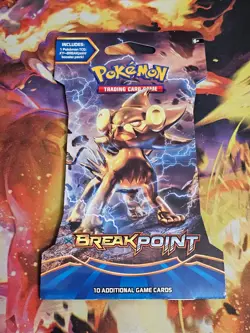 Pokemon TCG XY Breakpoint Sleeved Booster Pack Factory Sealed -Luxray Art - Image 1