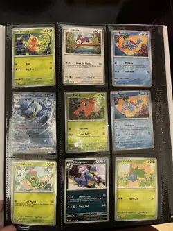 Scarlet Violet 151 Binder Pokemon Cards TCG Nintendo Folder Mew Design and cards - Image 3