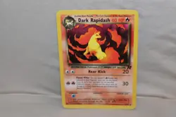 Dark Rapidash 44/82 Team Rocket Regular Pokemon TCG Authentic - Image 1