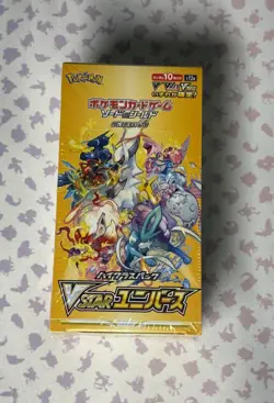 Pokemon TCG SWSH VSTAR Universe S12a Booster Box (Japanese) - Sealed, 10 Packs - Image 1