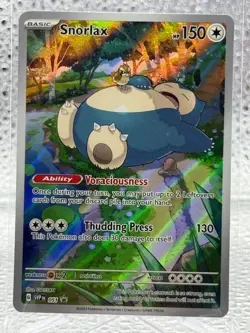 2023 Pokemon TCG Snorlax 151 Elite Trainer Box Black Star Promo SVP en 051 - D - Image 1