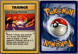 1999 Pokemon, Base Set, #79/102 Super Energy Removal, Rare - Image 1