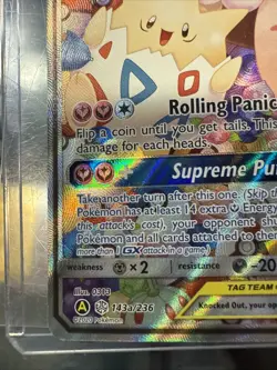 Pokemon Togepi & Cleffa & Igglybuff GX 143A/236 Alternate Art Holo 👀 At Photos - Image 4