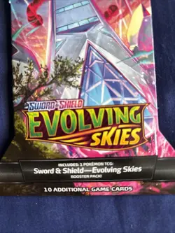 Pokemon Evolving Skies -Authentic Sleeved Booster Pack Brand New Factory Sealed - Image 3