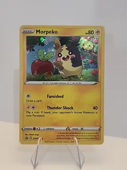 Morpeko SWSH031 SWSH: Sword & Shield Black Star Promo Holo Pokemon TCG NM - Image 1