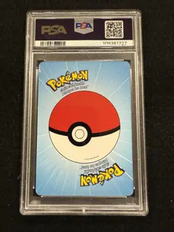 Pokemon Meowth 5 of Spades from Bicycle Poker Deck 1999 in a PSA 10! Low Pop! - Image 2
