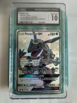 CGC 10 Gem Mint Rayquaza GX Celestial Storm 177a/168 Alternate Art Promo Pokemon - Image 1