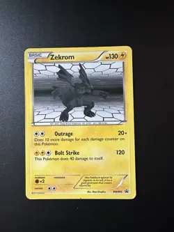 Zekrom BW005 Holo Black Star Promo Black & White Pokemon TCG - Image 1