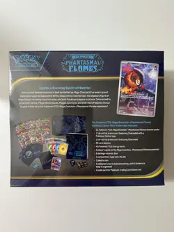 SEALED Pokemon Phantasmal Flames POKEMON CENTER ETB Elite Trainer Box - Image 2